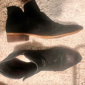 Men's Black Leather Ankle Boots